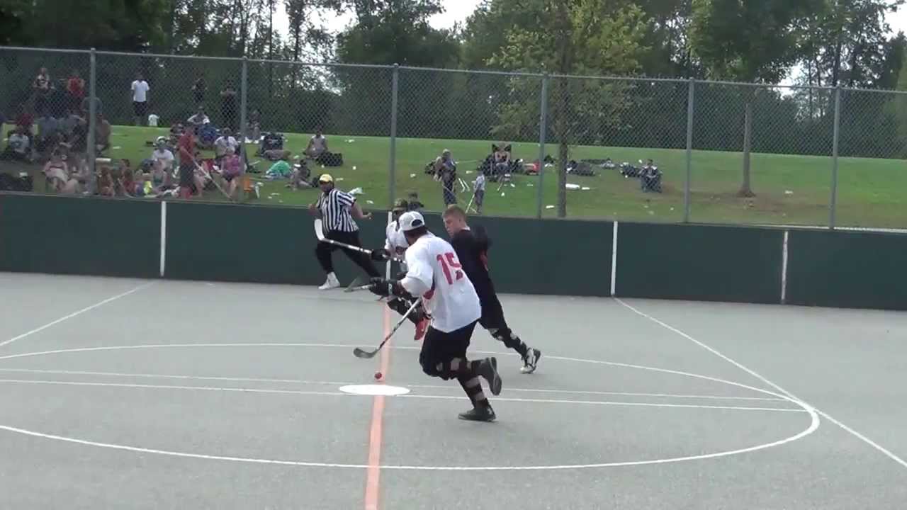 What A ShortHanded Goal! (Street Hockey Dangles Brenden Ham) Ball