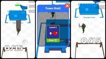 Toys Army 3D: Strike War Game All Mobile Video Gameplay