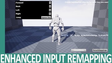 Remapping  Enhanced Input Action UE4 4.26 (free download)