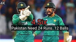 Stan Vs Afghanistan T20 2021- Last Over- 4 Sixes By Asif Ali