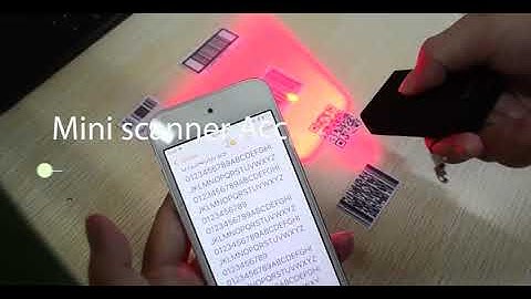 MS3392 glove barcode scanner working with Android & IOS