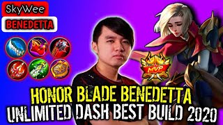 Unlimited Dash | No Death Benedetta Best Build 2020 [ SkyWee ] - Mobile Legends