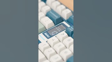 Akko 5098B Ink Green Screen Keyboard-Dipped in Elegance