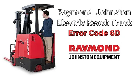 Raymond Johnston Reach Electric Forklift Truck