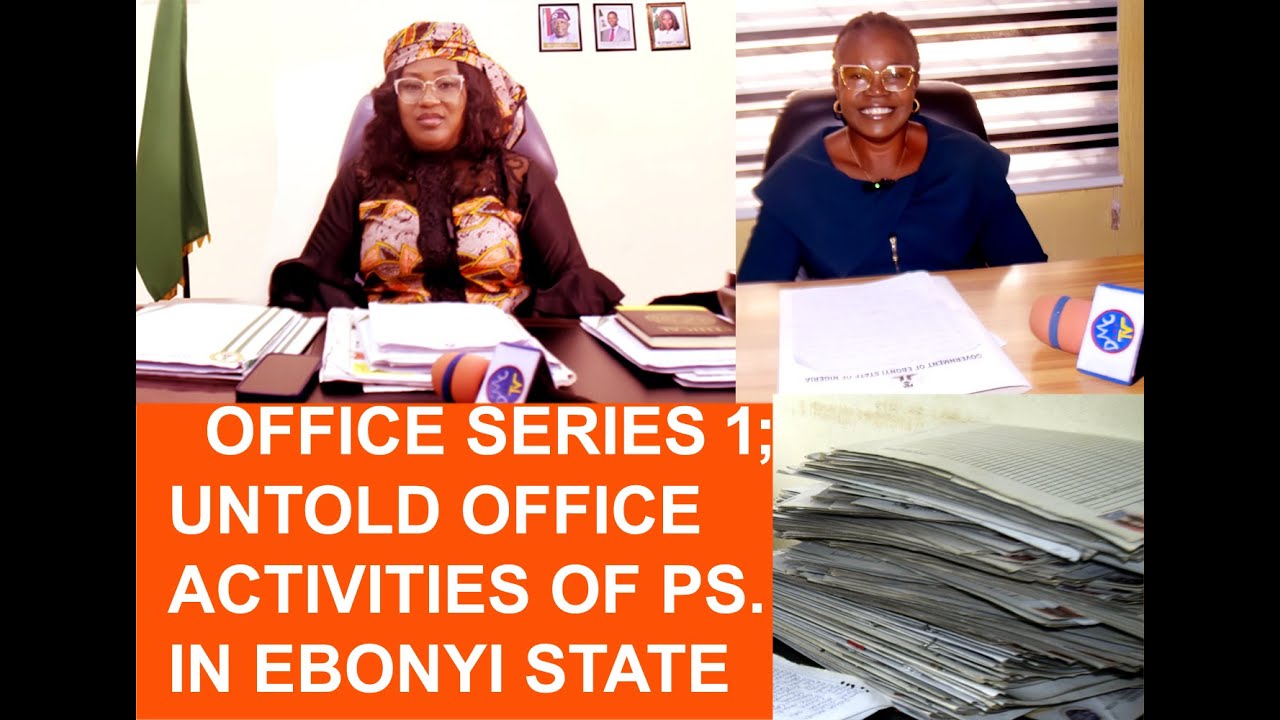 Office Series 1; Untold Office Activities Of Permanent secretaries In Ebonyi State, Mrs Herita I.O.