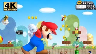 Мульт New Super Mario Wii 4 Лед из Айсбергов Wii прохождение часть 4