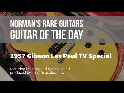 norman's-rare-guitars---guitar-of-the-day:-1957-gibson-les-paul-tv-special