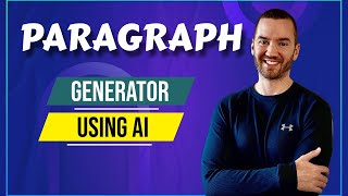AI Paragraph Writer (Artificial Intelligence Paragraph Writing)