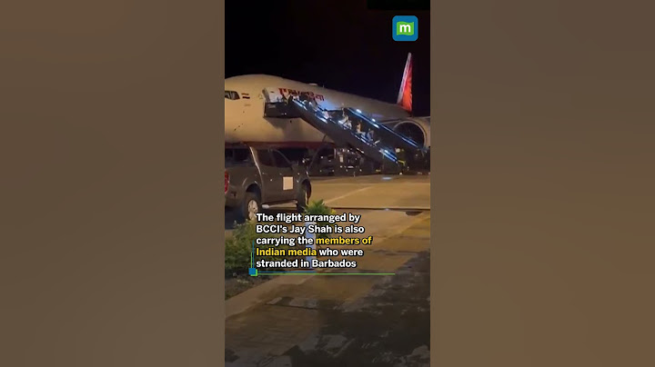 Indian cricket team leave from Barbados  The team will reach Delhi on July 4, early morning.
