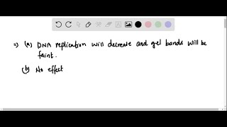 Describe the outcome of a chain-terminator sequencing procedure in which (a) too few primets are pr…