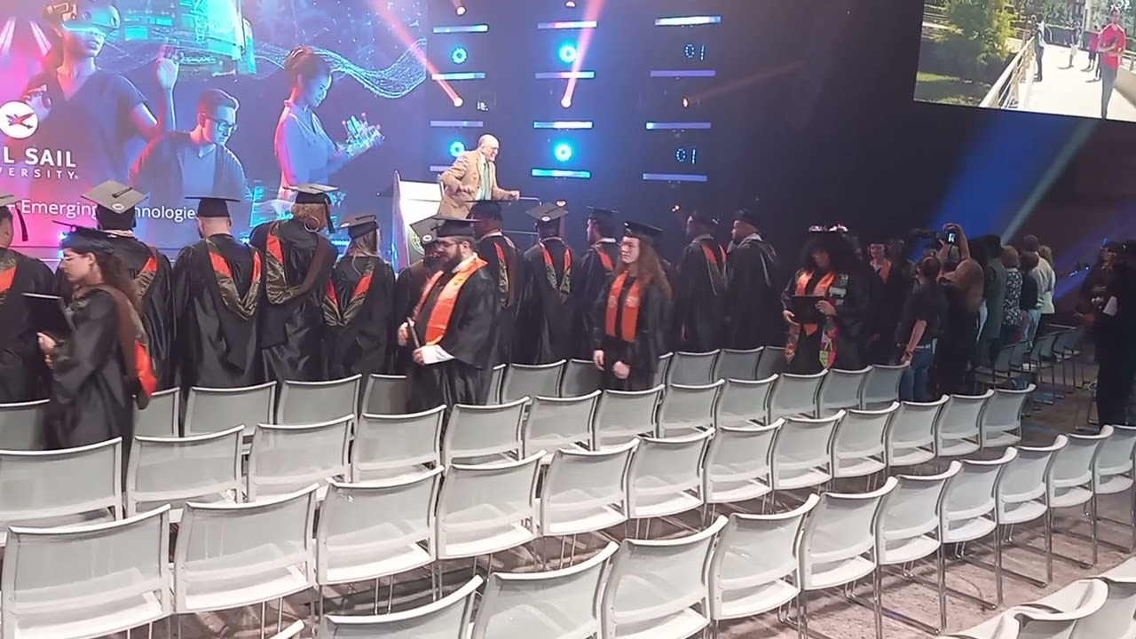 Graduation walk in full sail class of 2022