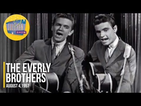 The Everly Brothers "Bye Bye Love" on The Ed Sullivan Show