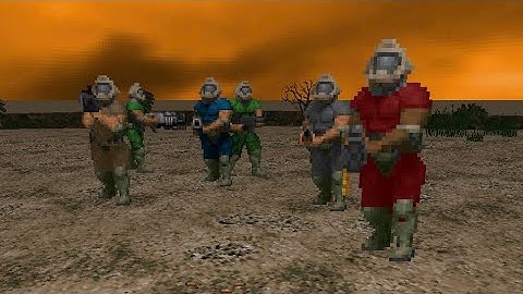 Brutal Doom - Marine NPC Voicelines (Rest in peace Tiberium Soul)