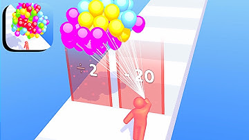 Balloon Runner ​- All Levels Gameplay Android,ios (Levels 5-8)