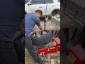 Effortless Tire Changing Machine in Action 🔧🚗 #shorts