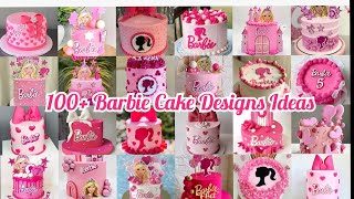 100  Barbie Theme Cake Designs ideas/Baby Girl Bday Cake Designs/Barbie Cake Decorating Images Ideas