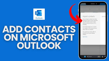 How to Add Contacts on Microsoft Outlook 2024 | Add Contacts on Microsoft Outlook