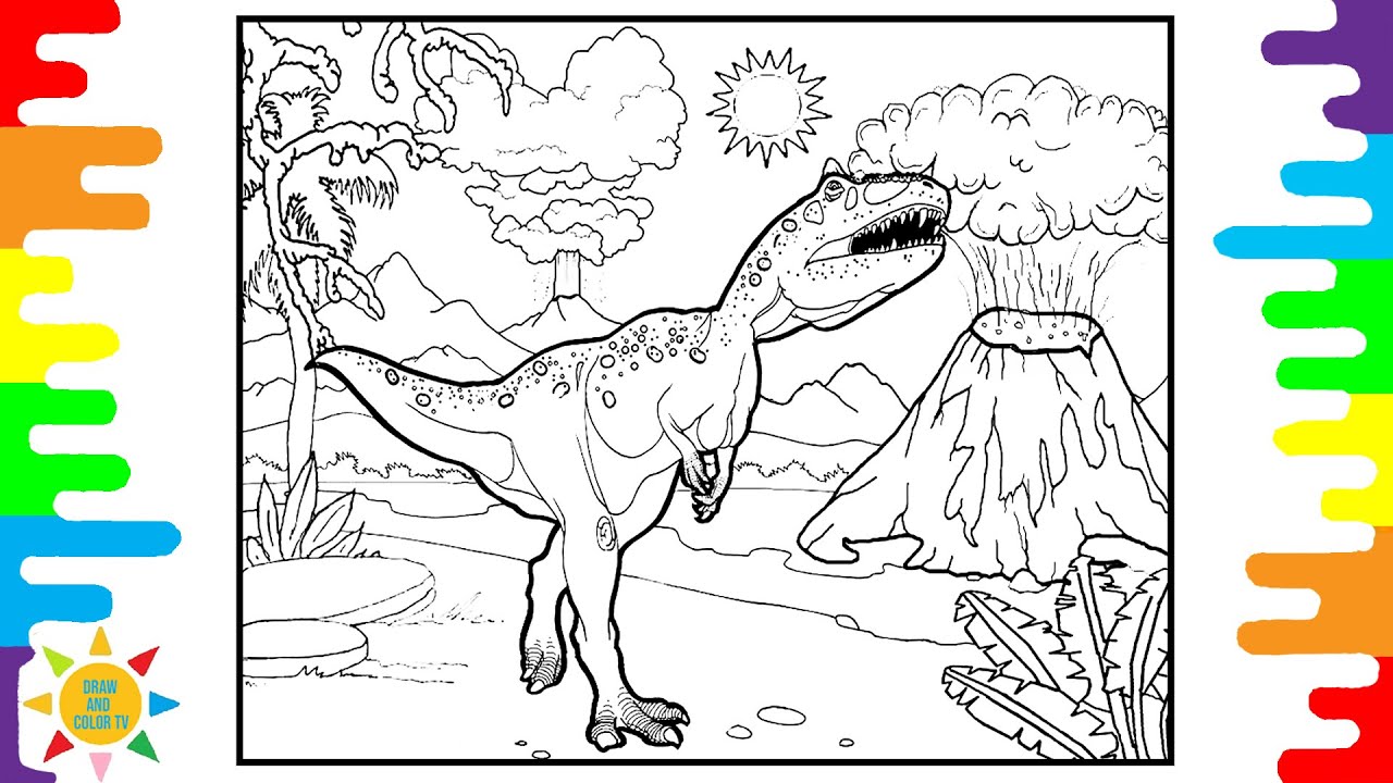 Tyrannosaurus Coloring Pages Jurasic World Coloring Kovan Electro Light Skyline YouTube tyrannosaurus-coloring-pages-jurasic-world-coloring-kovan-electro-light-skyline-youtube