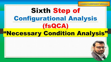 Necessary Condition Analysis in fsQCA