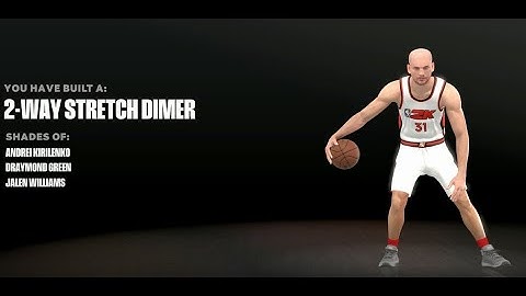 Rare builds NBA 2K23 Series vol. 100 2-way stretch dimer