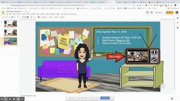 How to creating a Bitmoji Classroom for Remote Teaching in Math
