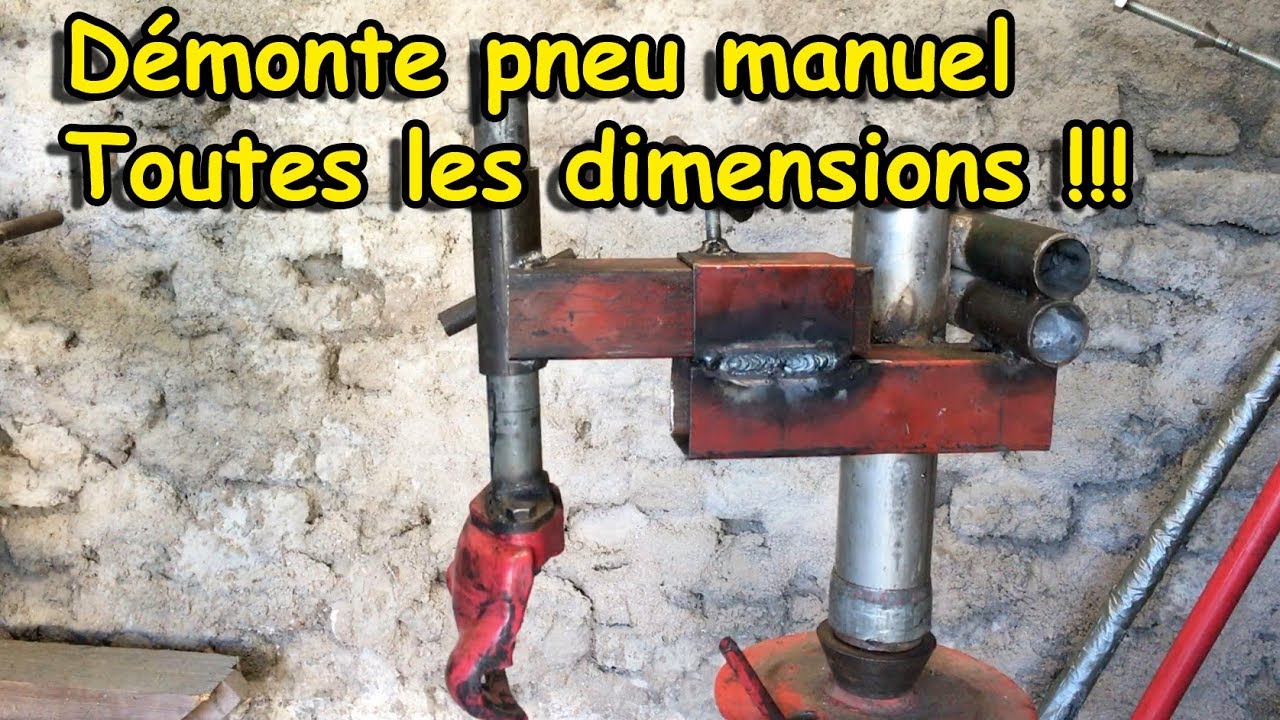 DÉMONTE PNEU MANUEL. TOUTES LES DIMENSIONS] 