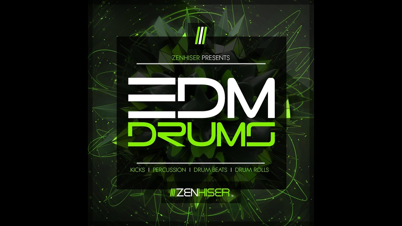 EDM Drums 275 Huge Driving EDM Drum Sounds, Beats & Drum Rolls! YouTube