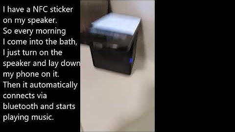 Instant Bluetooth Pairing With NFC (Android)