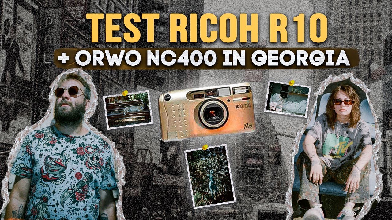 Test Ricoh gr10 + ORWO NC400 in Georgia - YouTube