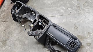 HOW TO REMOVE DASH AND REPLACE HEATER CORE CHEVY S10