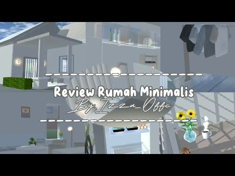┊ ID rumah minimalis🌼┊by:@alinnscy #sakuraschoolsimulator #bagibagiidsakuraschoolsimulstor
