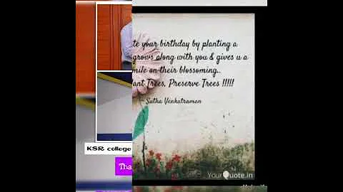 World Students Day celebration 2020 / KSR Women's College