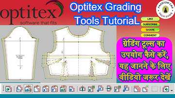 Optitex Grading Tools Tutorial! #grading