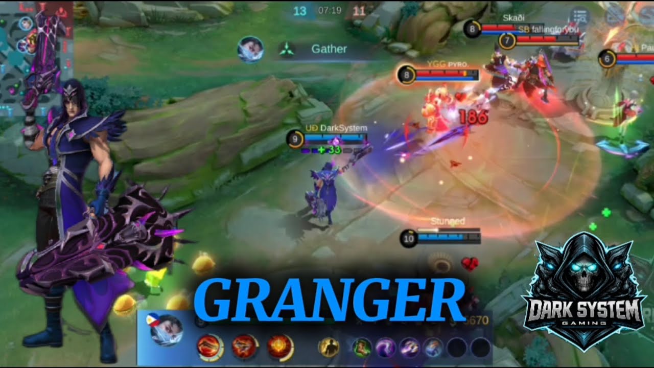 Playing Gold Lane Granger Again After Watching M7 With KDA 7/1/6 
