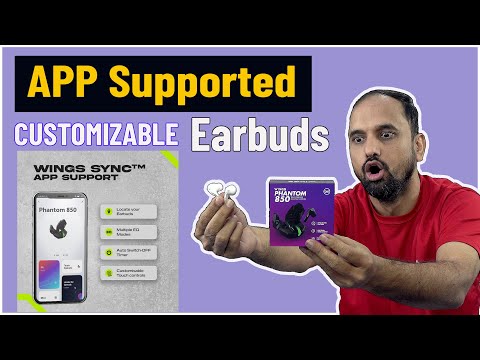 Apps Supported EARBUDS: WINGS Phantom 850 🛠💥