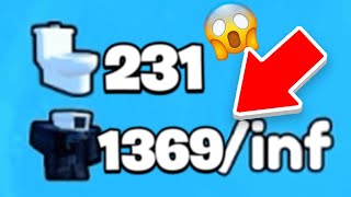 Noob Gets INFINITE UNITS in Toilet Tower Defense! 🤣 🤣