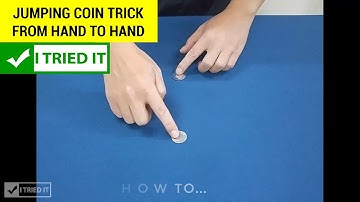 Jumping Coin Trick! Unbelievable! | I Tried It #1