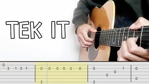 Cafuné - Tek It (Fingerstyle Guitar Tab)