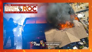 Two Residential Structure Fires Throughout the County // August 21, 2024 // Report on Conditions
