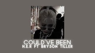 Could've Been by H.E.R ft Bryson Tiller {sped up}