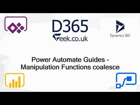 Power Automate Expressions How To: coalesce