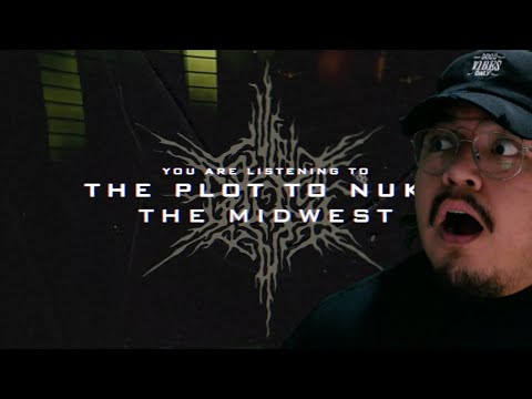 1ST LISTEN REACTION PSYCHO-FRAME - THE PLOT TO NUKE THE MIDWEST [OFFICIAL VISUALIZER] (2023)