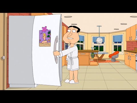 Family Guy | Depressing single-guy fridge