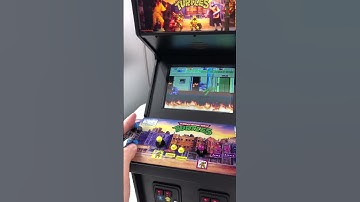 TEENAGE MUTANT NINJA TURTLES MINI ARCADE!!
