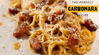 Creamy SPAGHETTI CARBONARA Recipe - The Perfect Crowd Pleaser