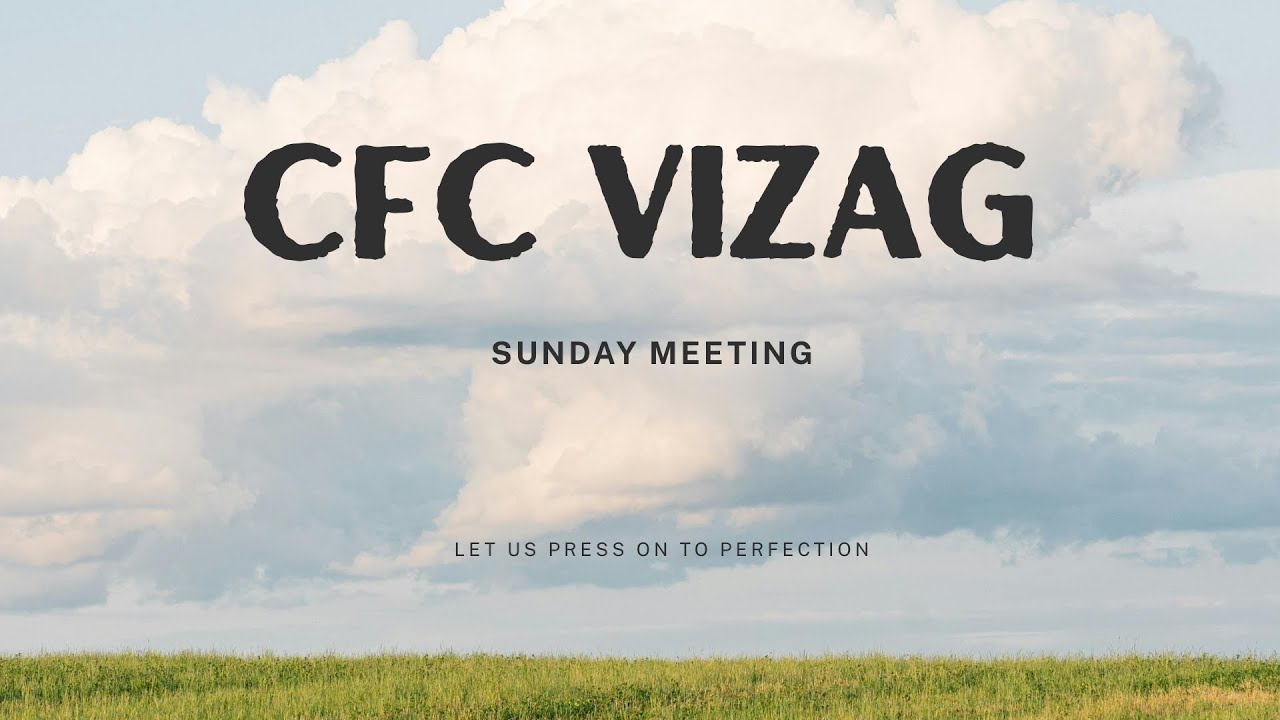 Br. Venkateshwar Rao | November 9th, 2025 | CFC-Vizag