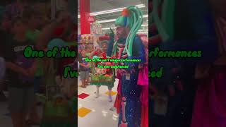 Phenomenomaly at Omega Mart is WILD 👁 Only in Vegas 🎭 #MeowWolf #OmegaMart #VegasThings #Shorts