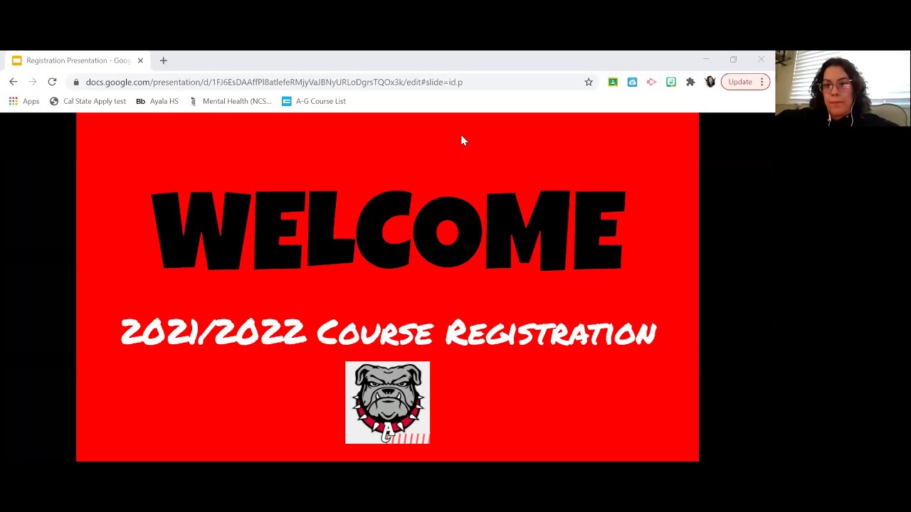 21/22 11th Grade Registration - YouTube
