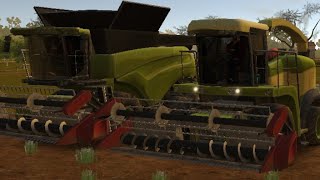 Harvesting oat in Farmer sim 2018 #ep2 /M.Awaimer Gaming channel screenshot 4