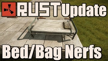 Rust Update - Devblog  90 - New Bed/Sleeping Bag Mechanics Explained & Distance Test!